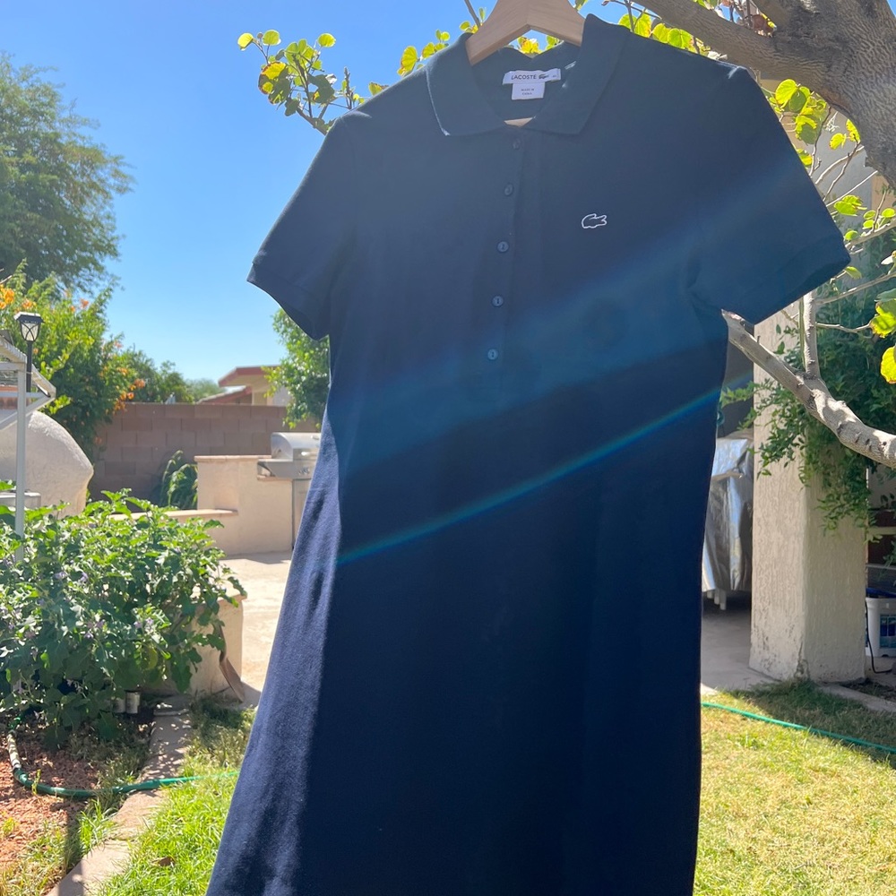 Brand New Women Lacoste Short Sleeves Cotton Polo Dress - ***FREE SHIPPING***